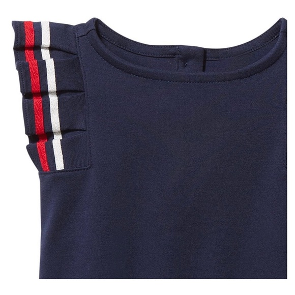 NWT JANIE AND JACK pleated sleeve top size 6-12 months - Picture 8 of 9